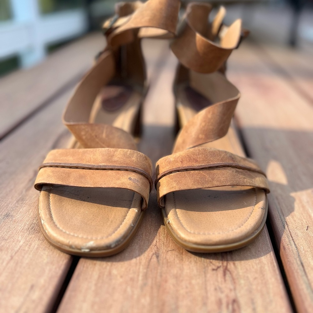 Sperry Women's Adelia York Heeled Sandal - Brown - Size 8.5 - Picture 3 of 6